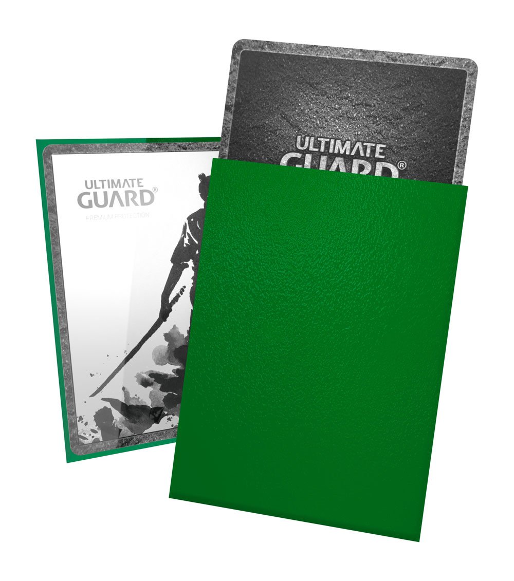 Ultimate Guard - Katana Sleeves - Standard Size - Green 100 pcs