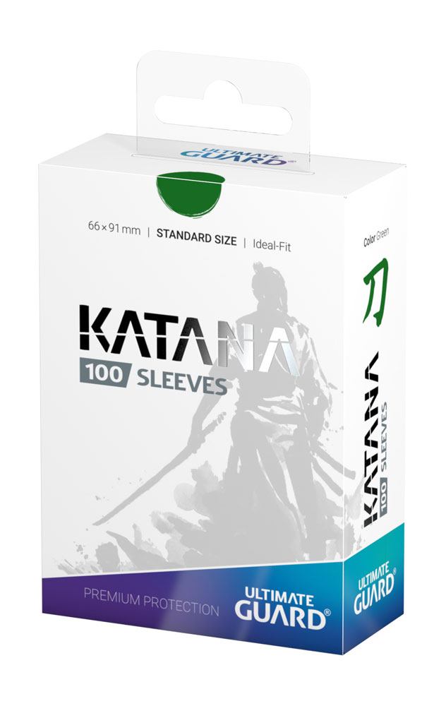 Ultimate Guard - Katana Sleeves - Standard Size - Green 100 pcs