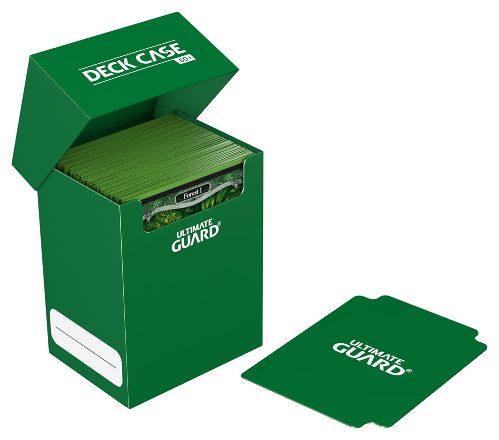 Ultimate Guard - Deck Case 80+ - Standard Size - Green