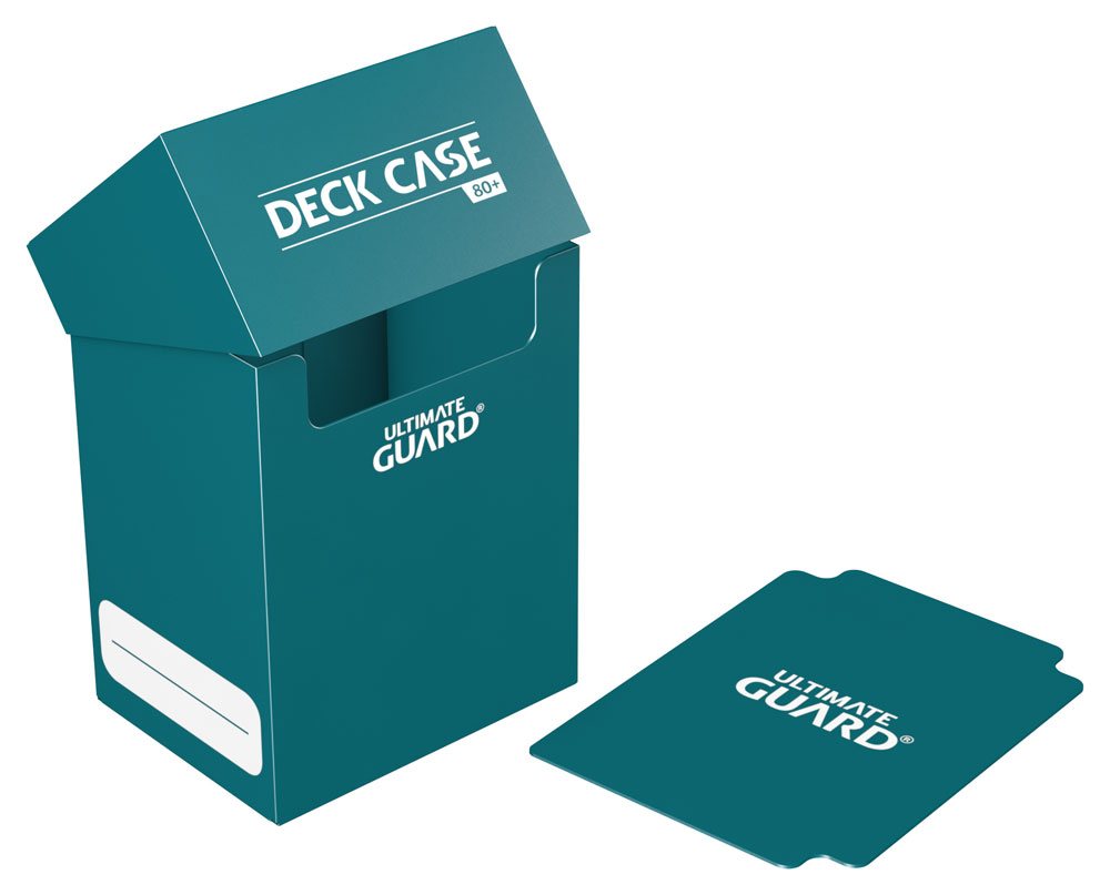 Ultimate Guard - Deck Case 80+ - Standard Size - Petrol Blue