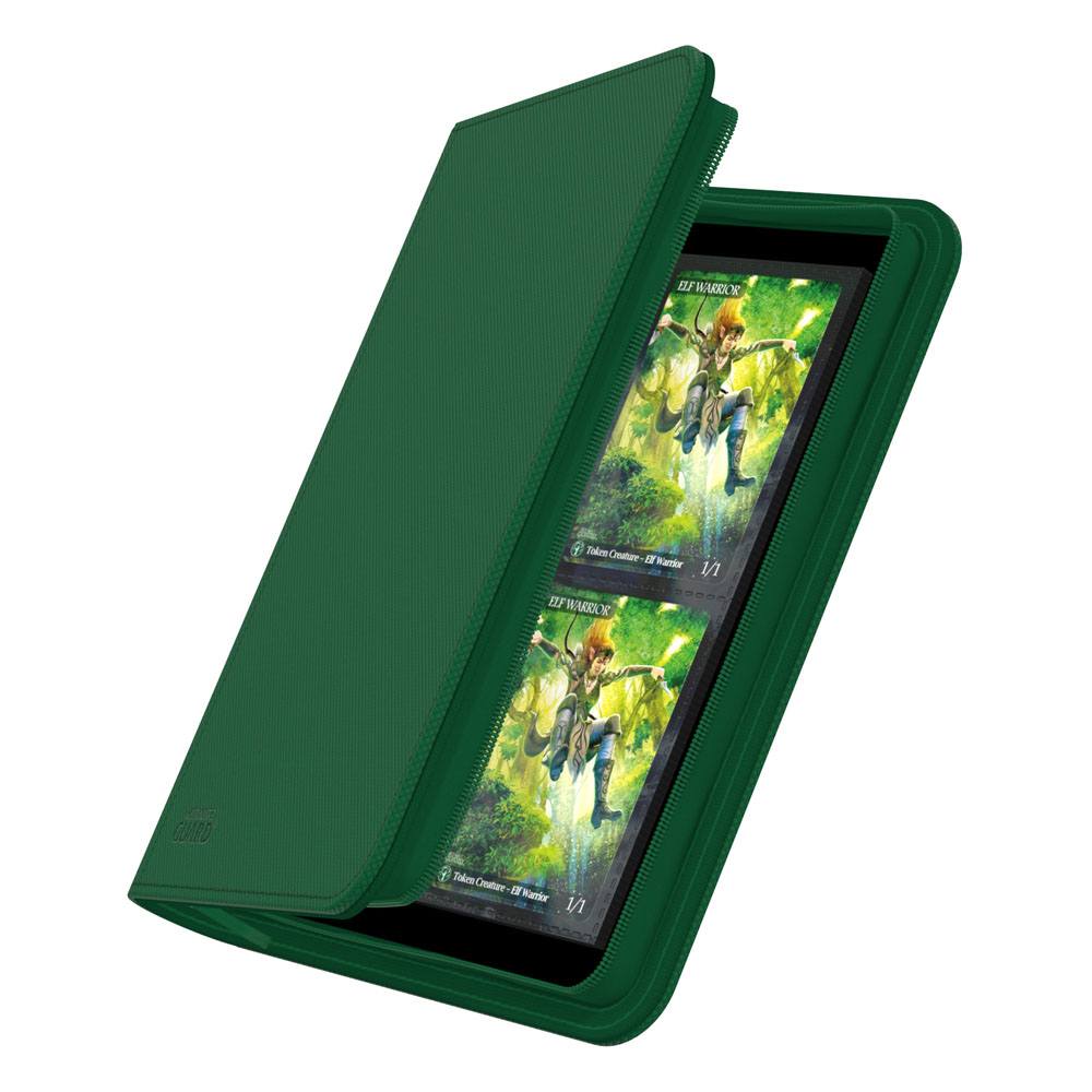 Ultimate Guard - Zipfolio 160 - 8-Pocket XenoSkin - Green