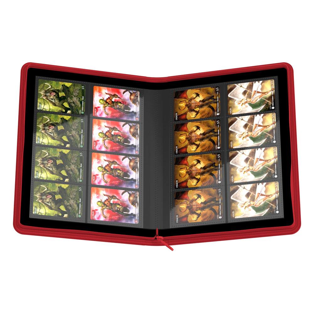 Ultimate Guard - Zipfolio 320 - 16-Pocket XenoSkin - Red