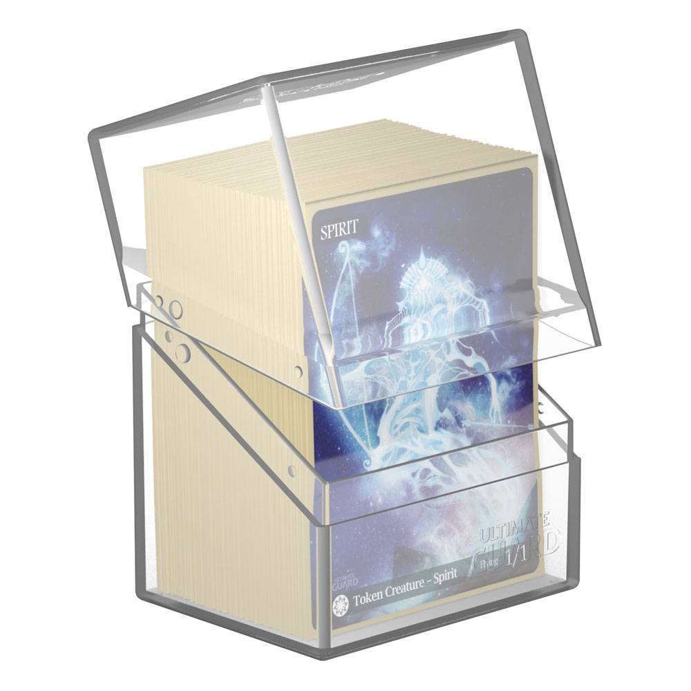 Ultimate Guard - Boulder - Deck Case 80+ - Standard Size - Clear