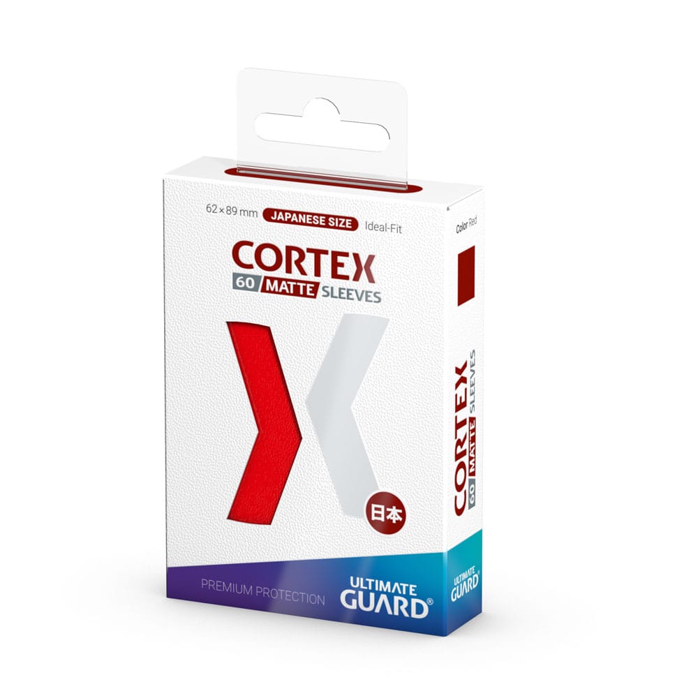 Ultimate Guard - Cortex Sleeves - Japanese Size - Matte - Red (60)
