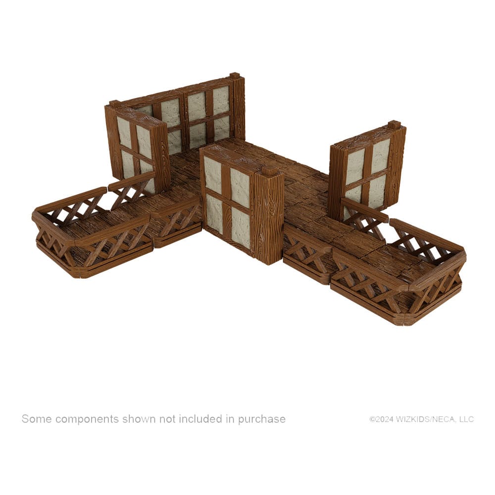 Wizkids - WarLock Tiles Expansion: Town & Village Upper Levels