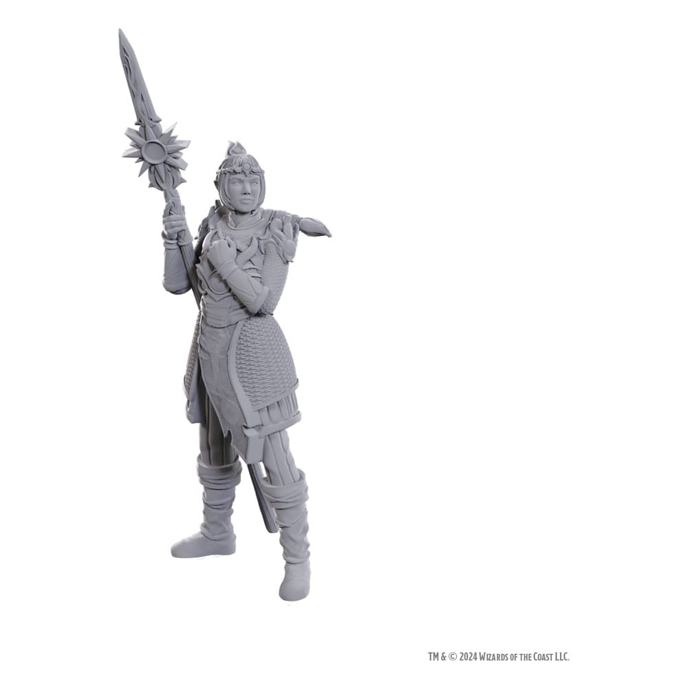 Wizkids - D&D Nolzur's Marvelous Miniatures - Unpainted Miniature Lae'zel & Shadowheart