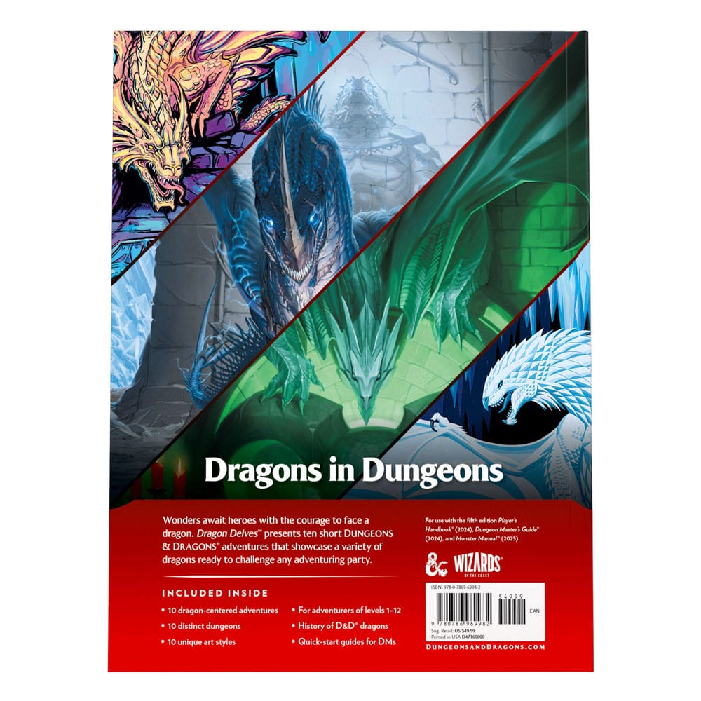 Dungeons & Dragons - RPG Dragon Delves: An Adventure Anthology - Eng