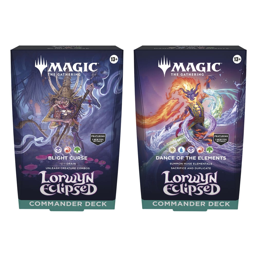 Magic the Gathering - Lorwyn Eclipsed - Commander Decks Display (4) - ENG