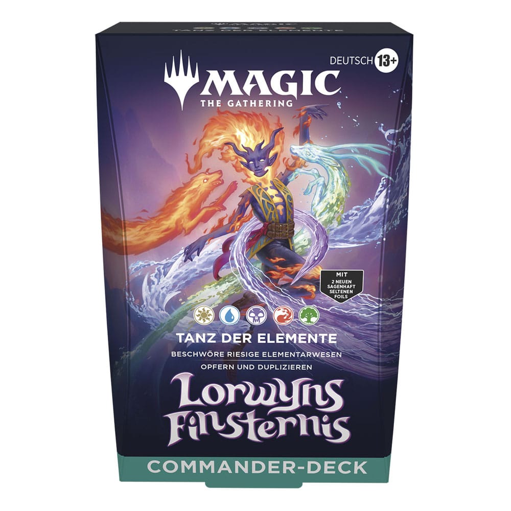 Magic the Gathering - Lorwyns Finsternis - Commander Decks Display (4) - DE