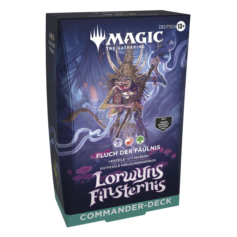 Magic the Gathering - Lorwyns Finsternis - Commander Decks Display (4) - DE