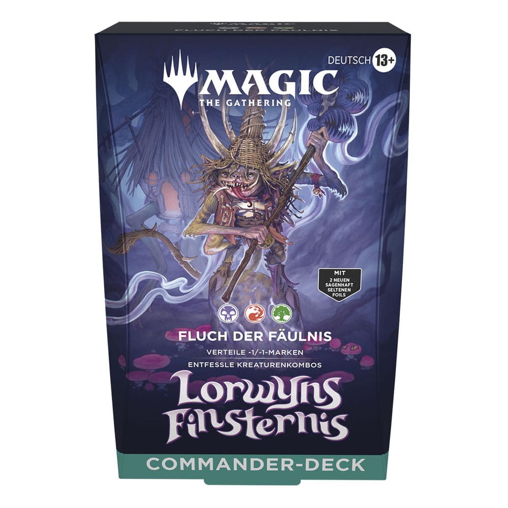 Magic the Gathering - Lorwyns Finsternis - Commander Decks Display (4) - DE
