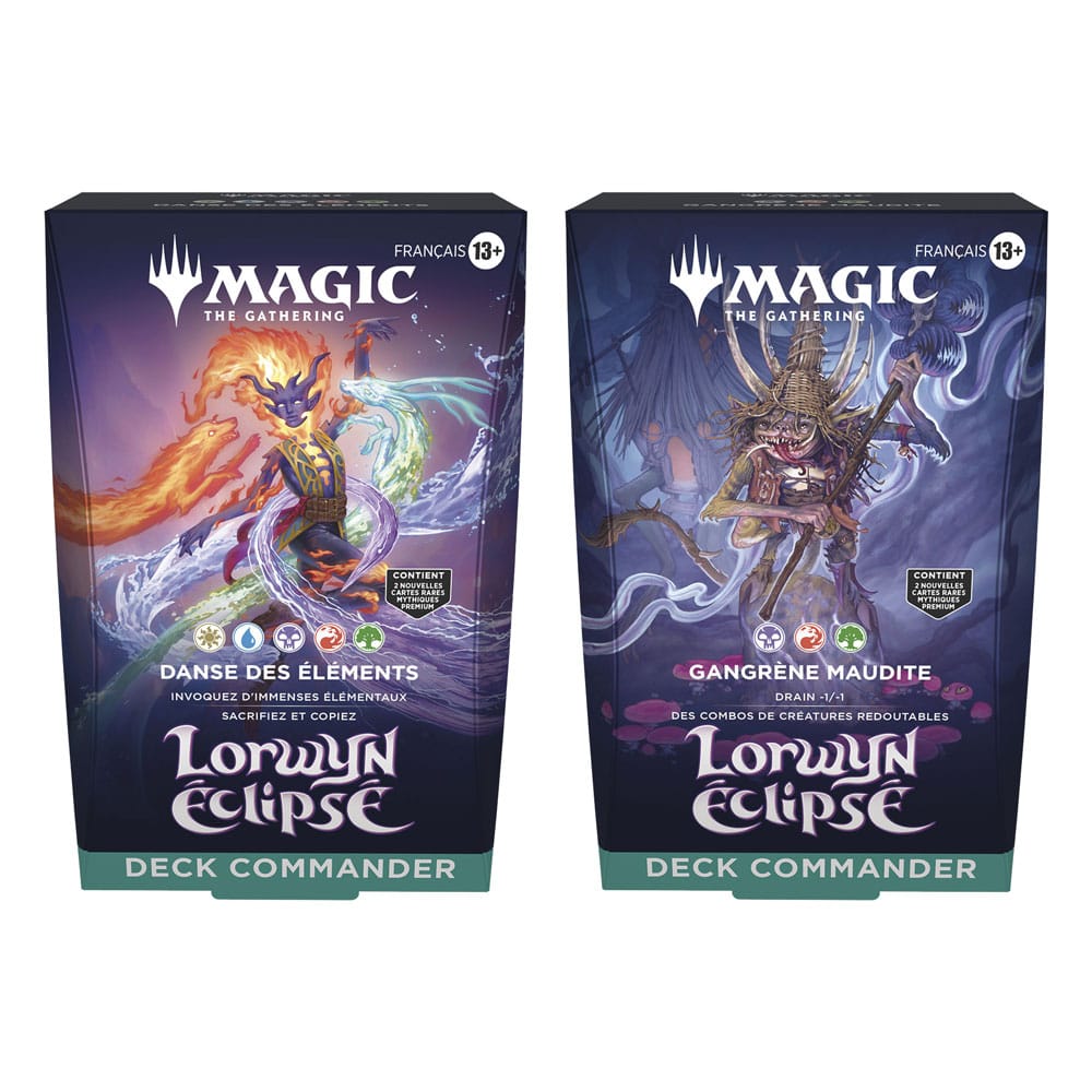 Magic the Gathering - Lorwyn éclipsé - Commander Decks Display (4) - FR