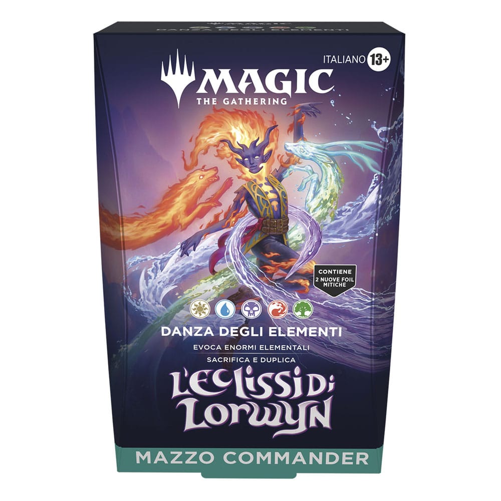 Magic the Gathering - L'Eclissi di Lorwyn - Commander Decks Display (4) - ITA