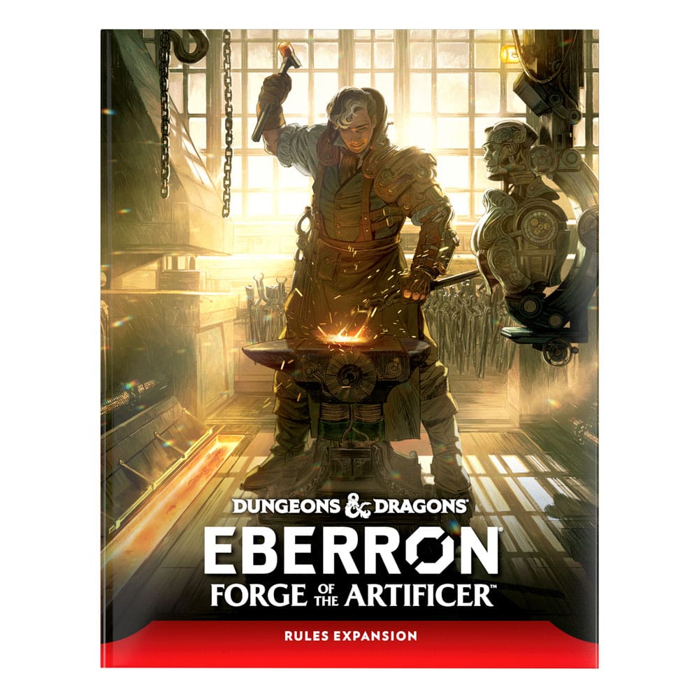 Dungeons & Dragons -  RPG Rules Expansion Book - Eberron: Forge of the Artificer - Eng