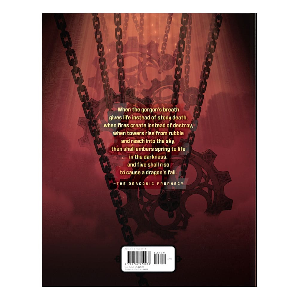 Dungeons & Dragons - RPG Rules Expansion Book Eberron: Forge of the Artificer (Alternate Cover) english