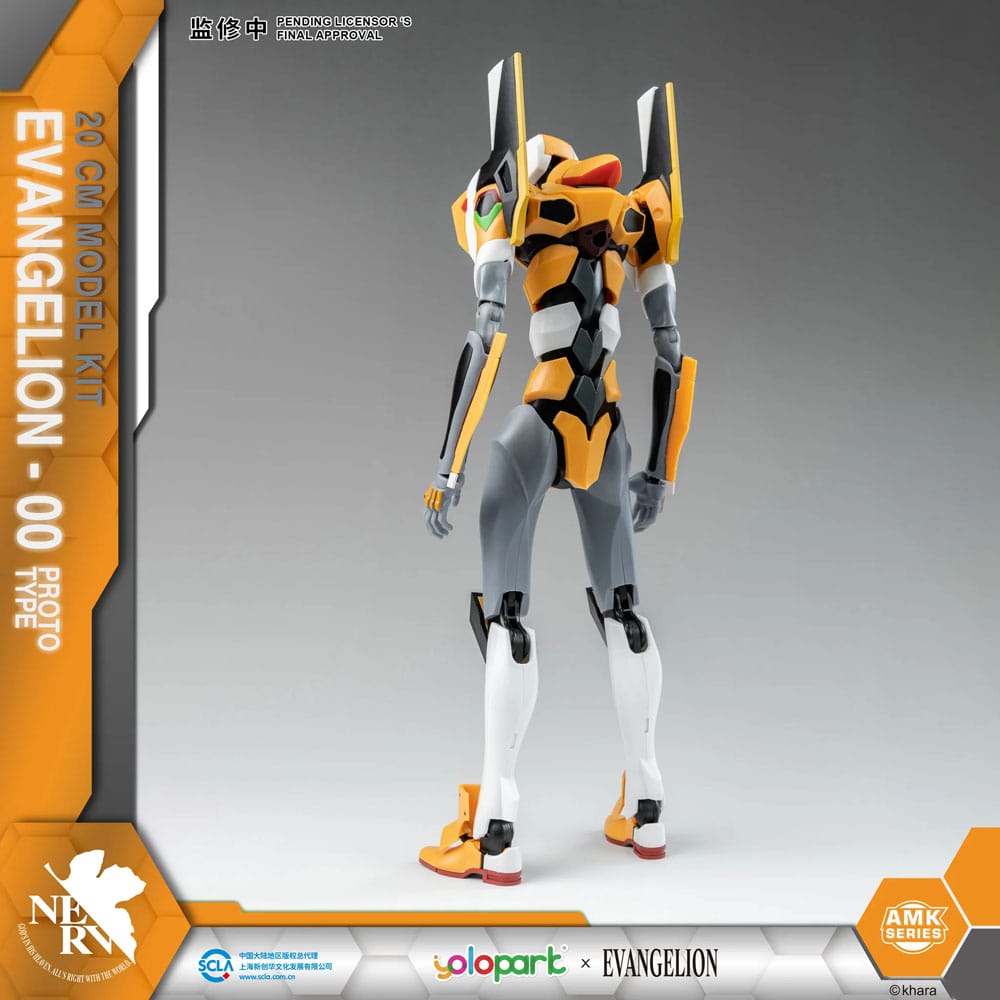 Yolopark - Neon Genesis Evangelion - AMK Series Plastic Model Kit Eva-00 20 cm