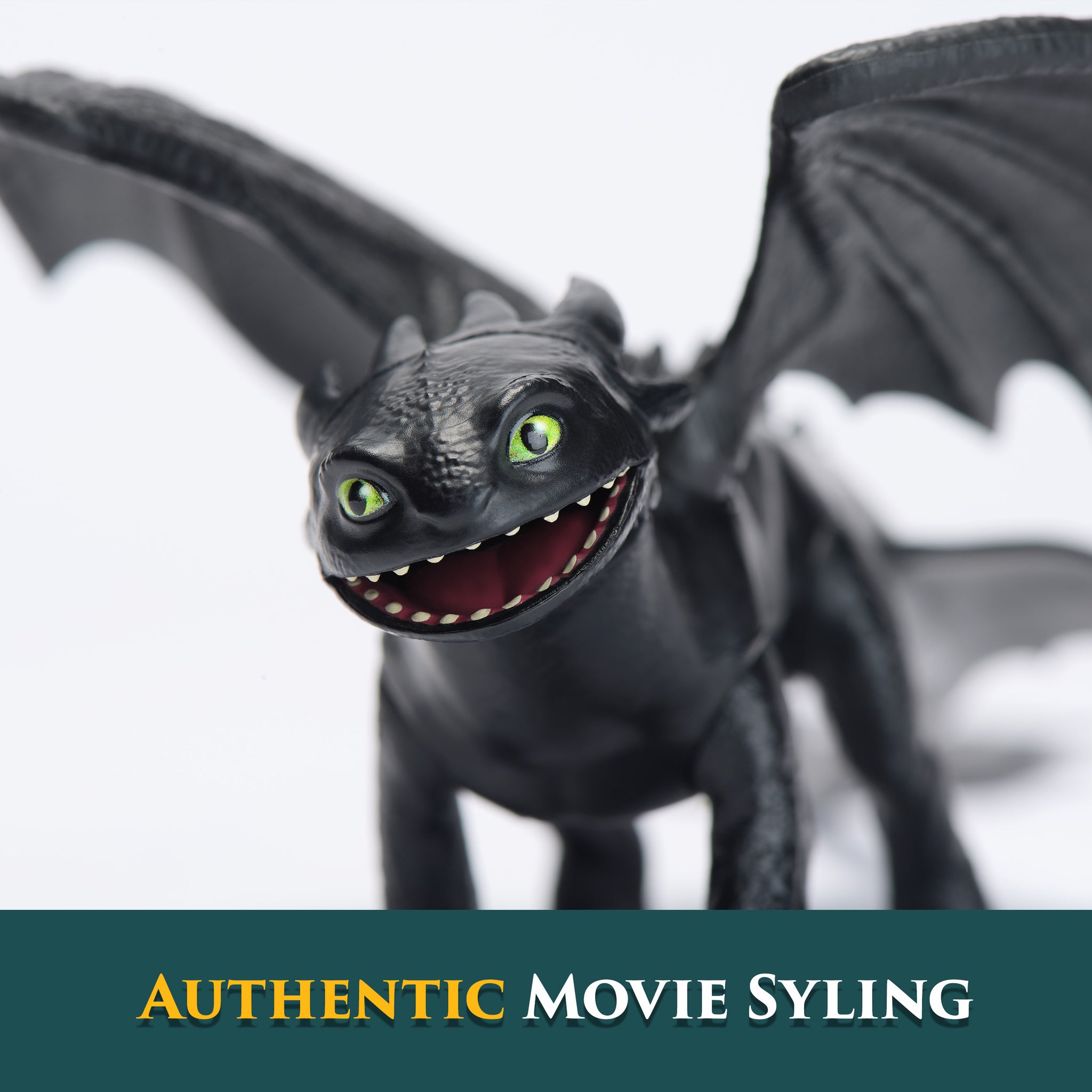 How to Train Your Dragon - 9” Dragon Action Figure - Toothless