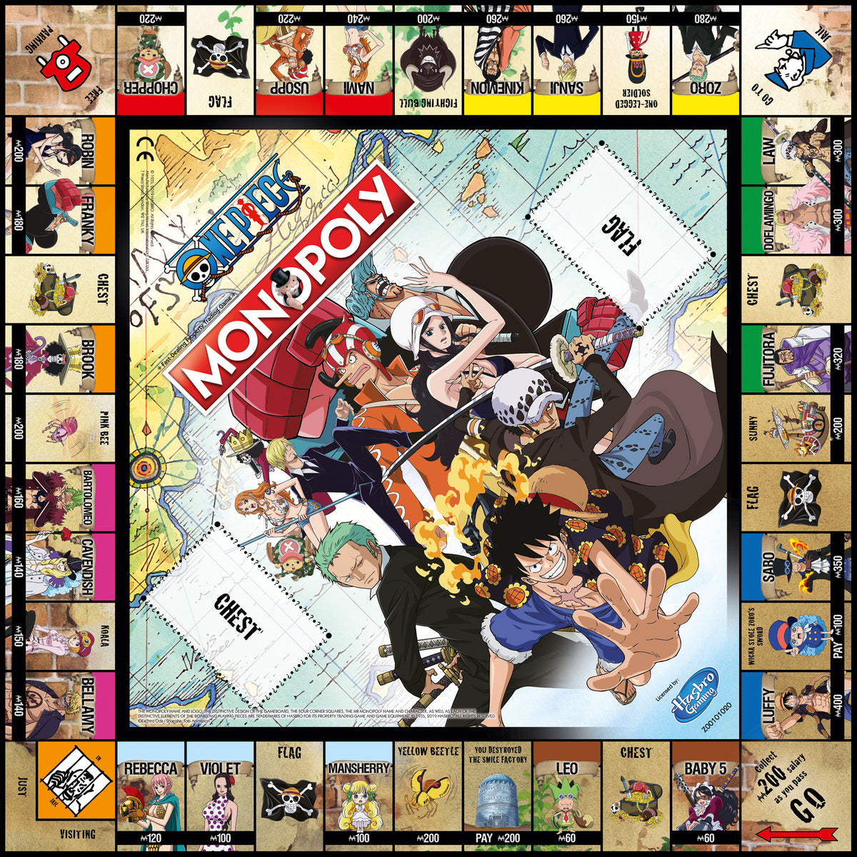 Winning Moves - Monopoly - One Piece