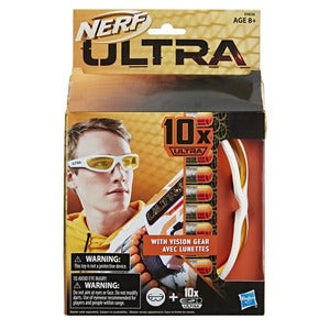 Nerf - Ultra - 10 Dardi e Occhiali Vision Gear