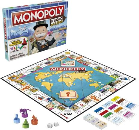 Hasbro Monopoly Traveling the World