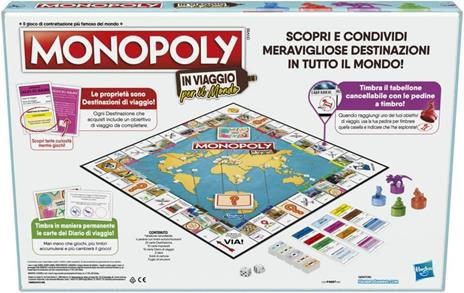 Hasbro Monopoly Traveling the World