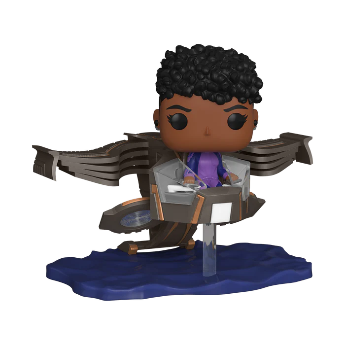 Black Panther: Wakanda Forever POP! Rides Super Deluxe Vinyl Figure Shuri in Sunbird 15cm