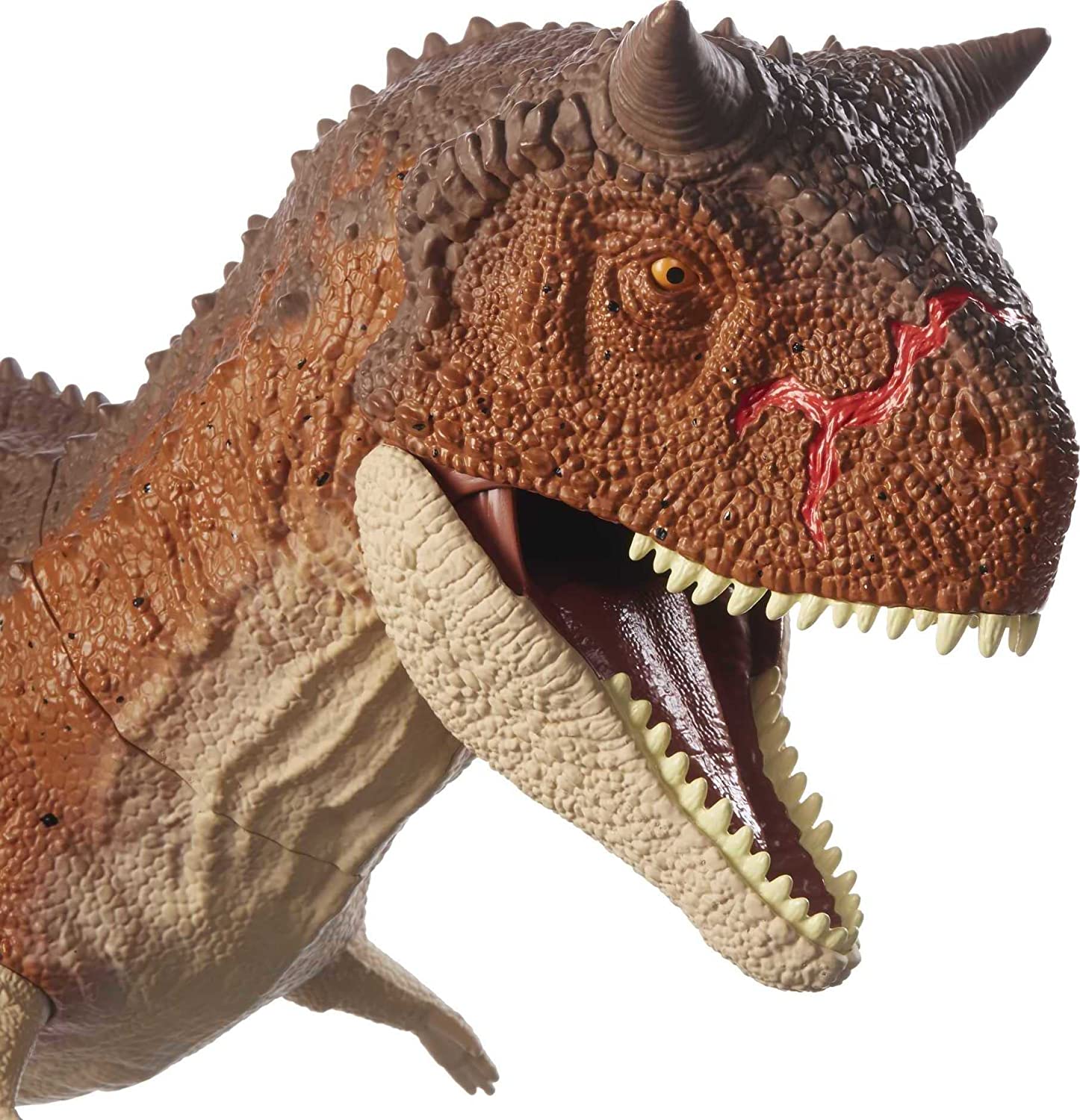 Jurassic World- Dinosauro Carnotauro Toro Super Colossale da 91 cm