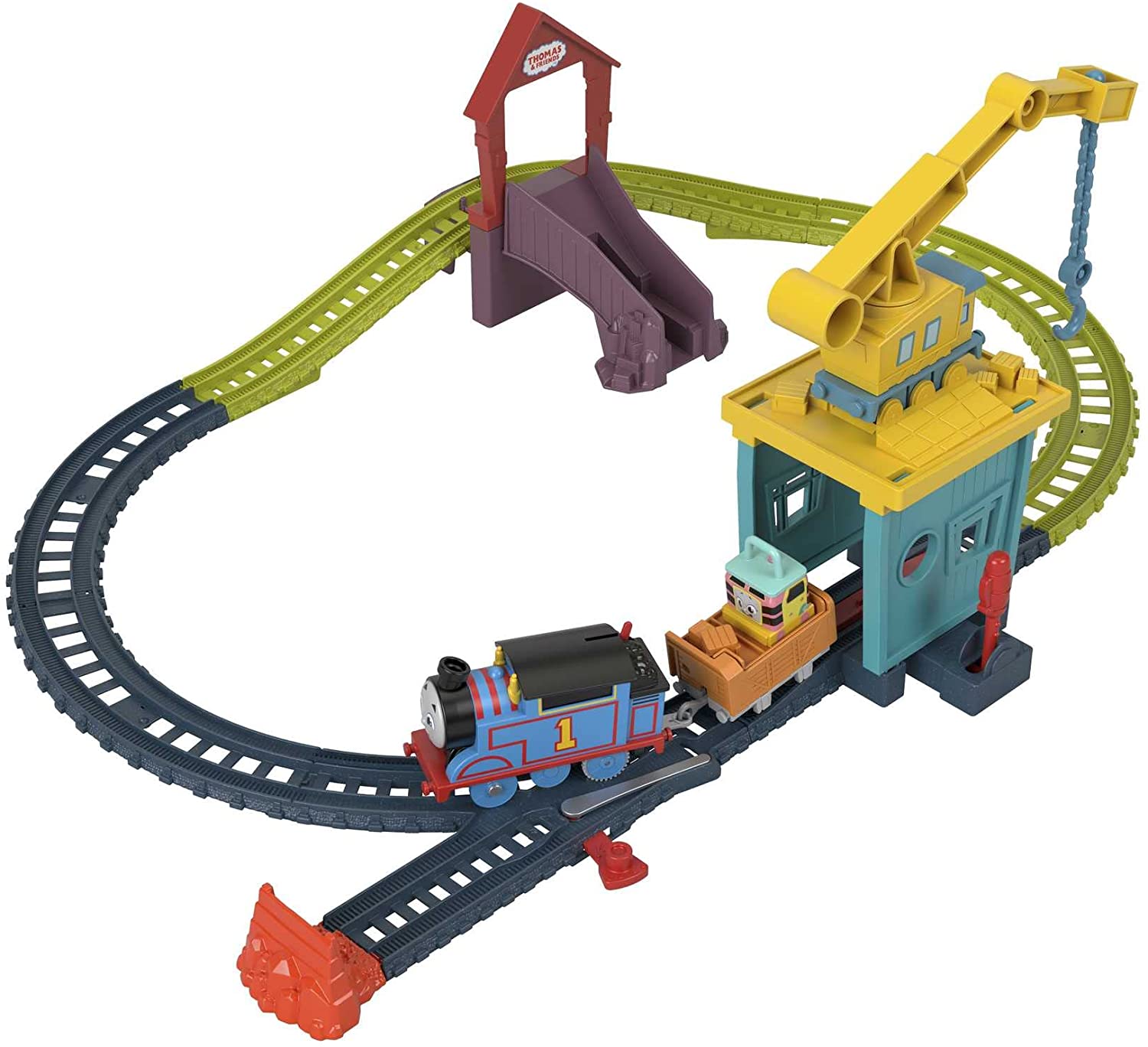 Fisher-Price - Il Trenino Thomas Carica e Scarica Sandy