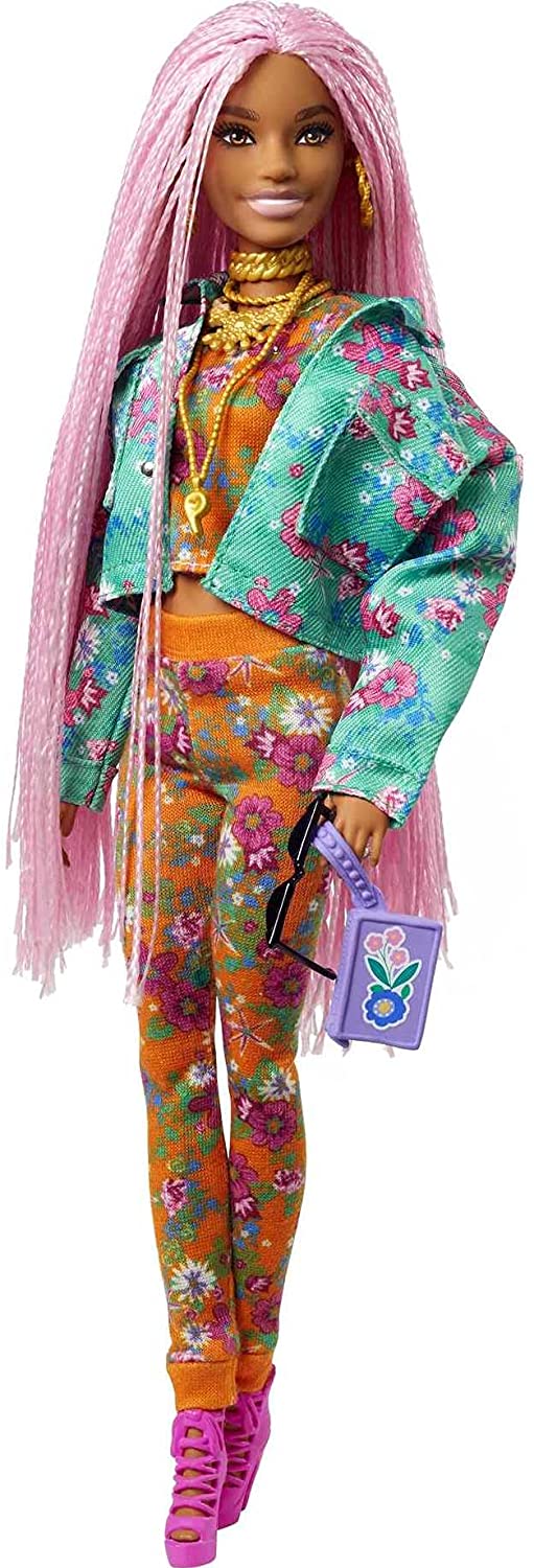 Barbie Extra con Treccine Rosa