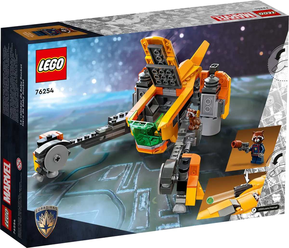 LEGO - 76254 Astronave di Baby Rocket