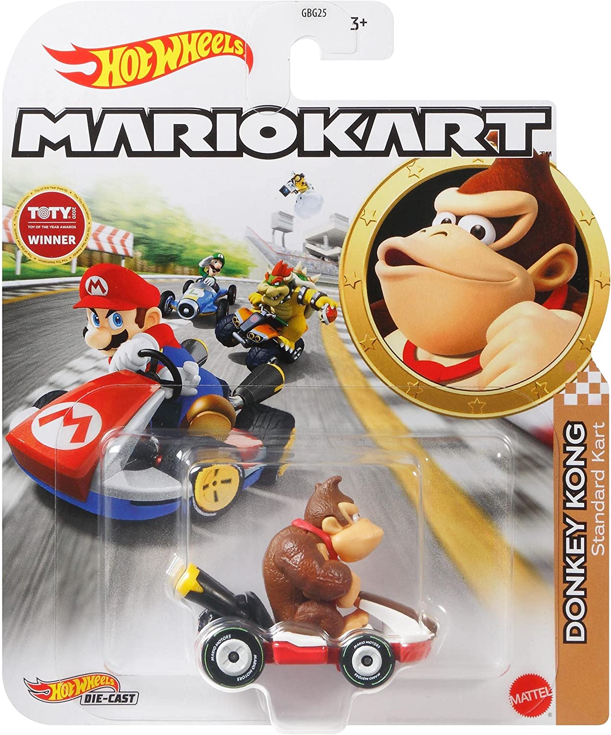 Mattel - Super Mario Bros Hot Wheels® - Donkey Kong
