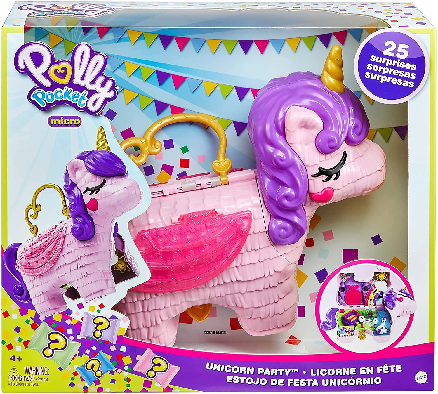 Polly Pocket- Unicorn Magical Surprises
