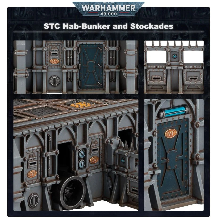 Warhammer 40000 - Battlezone: Fronteris – STC Hab-Bunker and Stockades