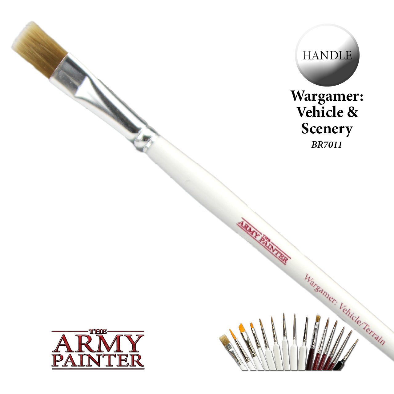 The Army Painter - Brush - Vehicle & Scenery