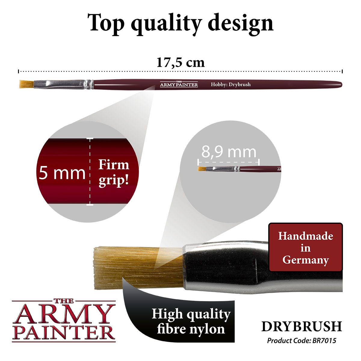 The Army Painter - Brush - Hobby: Drybrush