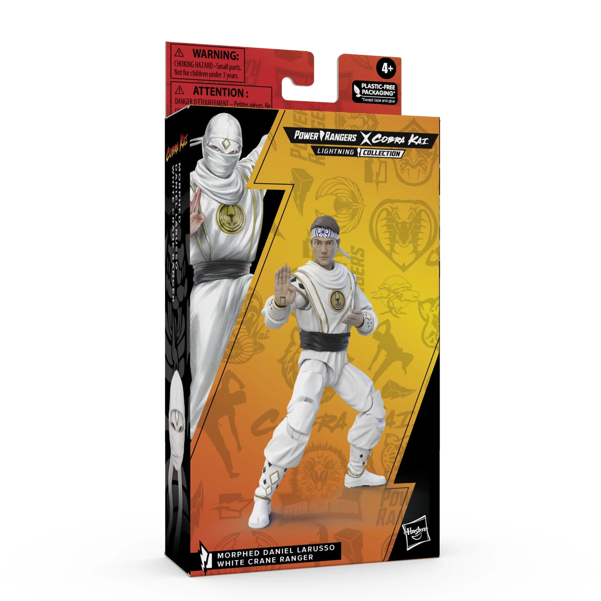 Power Rangers - Lightning Collection - Mighty Morphin X Cobra Kai - Daniel LaRusso Morphed White Crane Ranger