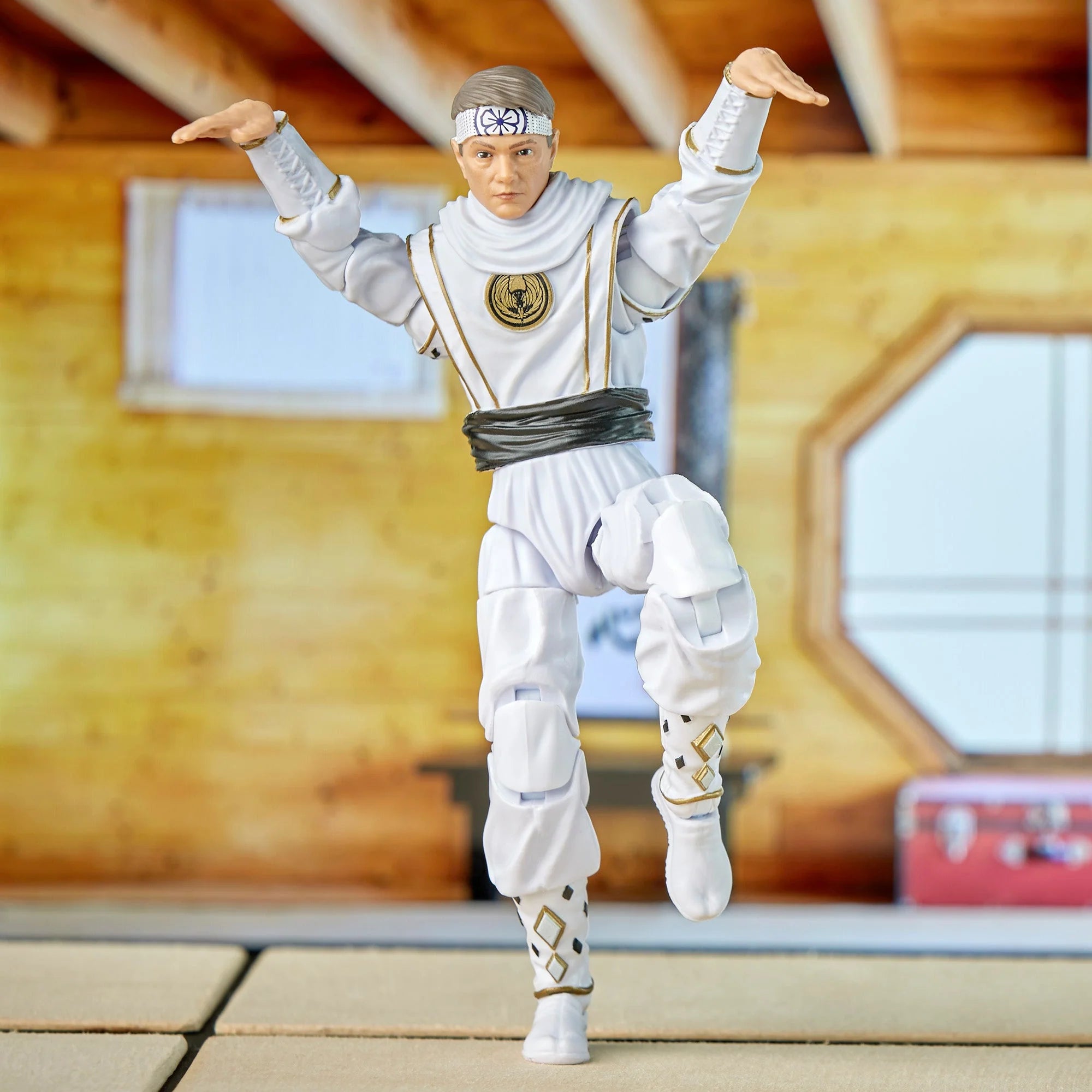 Power Rangers - Lightning Collection - Mighty Morphin X Cobra Kai - Daniel LaRusso Morphed White Crane Ranger