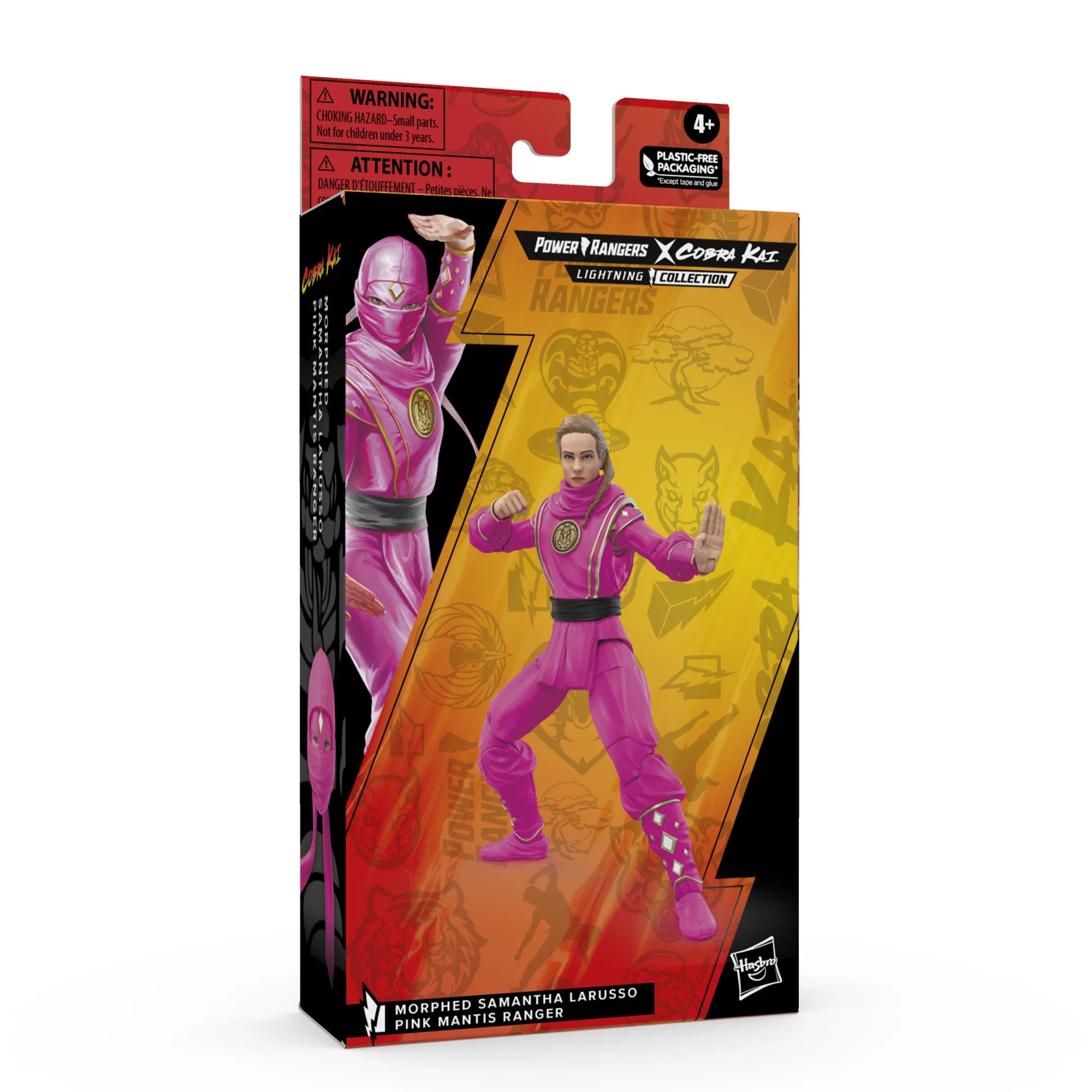 Hasbro - Power Rangers - Lightning Collection - Mighty Morphin X Cobra Kai - Samantha LaRusso - Pink Mantis Ranger 15 cm