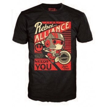POP! Tees - Star Wars: Poe Dameron Rebel Alliance (L)