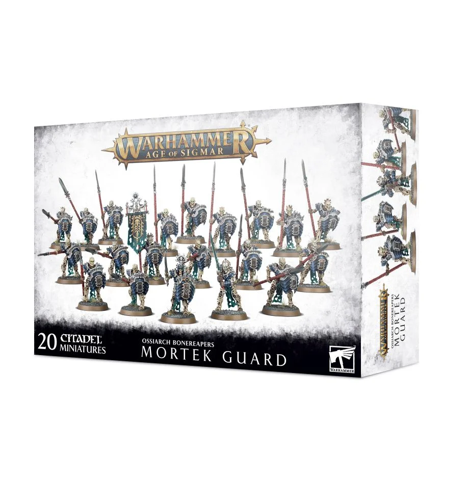 Age of Sigmar - Ossiarch Bonereapers - Mortek Guard