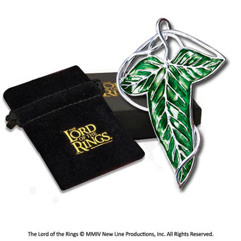 Brooch - Lórien Leaf