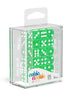 Oakie Doakie Dice D6 Dice 12 mm Speckled - Green (36)