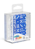 Oakie Doakie Dice D6 Dice 12 mm Speckled - Blue (36)