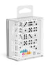 Oakie Doakie Dice D6 Dice 12 mm Solid - White (36)