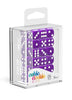 Oakie Doakie Dice D6 Dice 12 mm Solid - Purple (36)
