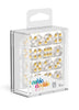 Oakie Doakie Dice D6 Dice 16 mm Marble - White (12)