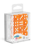 Oakie Doakie Dice D6 Dice 16 mm Translucent - Orange (12)