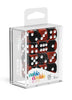 Oakie Doakie Dice D6 Dice 16 mm Glow in the Dark - Lava (12)