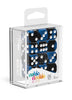 Oakie Doakie Dice D6 Dice 16mm Glow in the Dark - Deep Ocean (12)