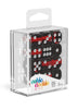 Oakie Doakie Dice D6 Dice 16 mm Enclave - Ruby (12)